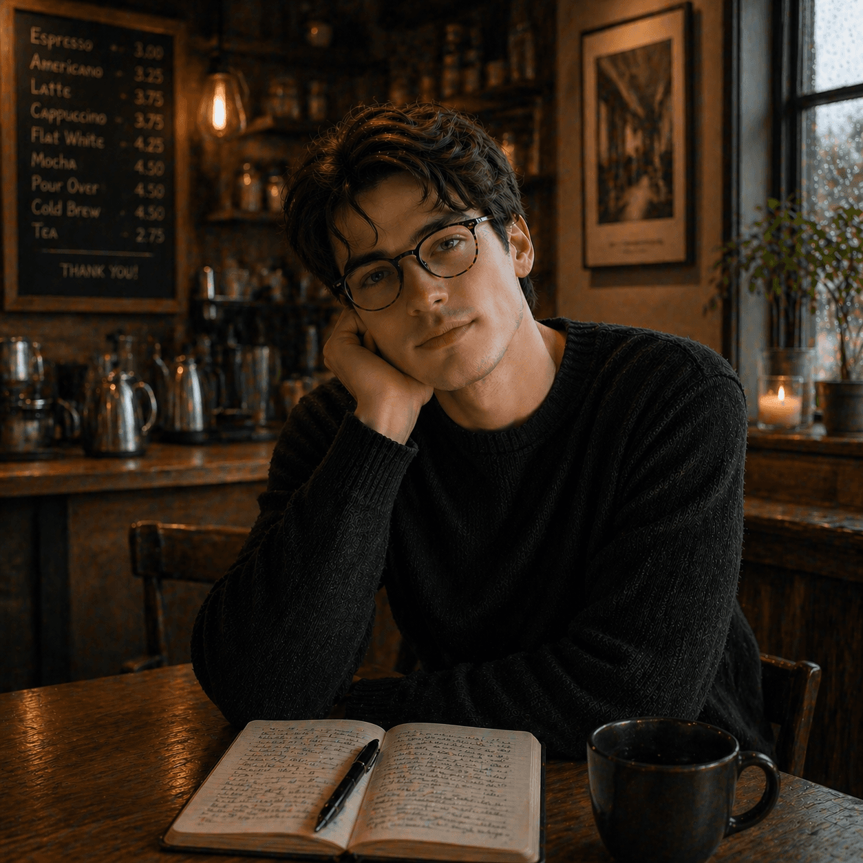 Oliver AI companion portrait